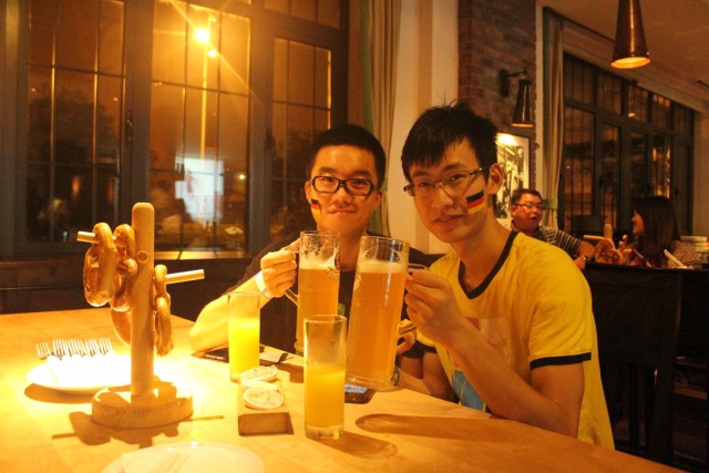 Feiern bis tief in die Nacht. © Lufthansa